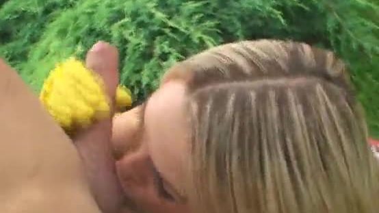 18yo sabrina blond fucking in the patio in various weird poses