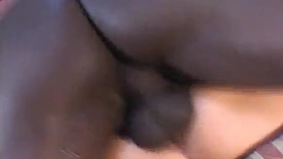 Big tits blonde banged up both ends by a black cock
